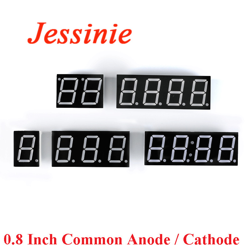 Diy Electronics Youtube - 5pcs 0.8 Inch Digital Tube LED