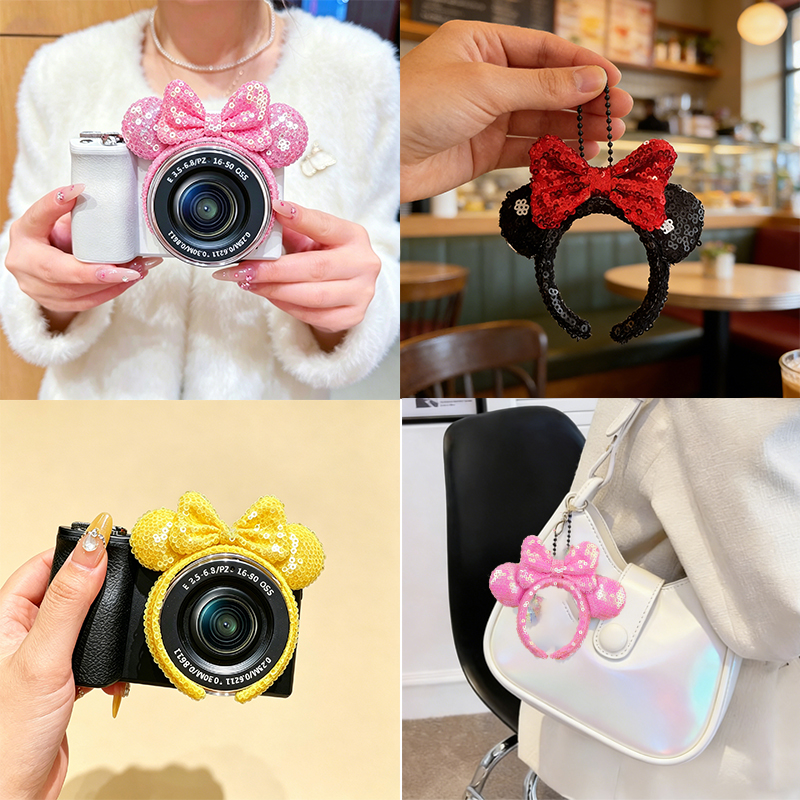 Diy Mouse Electronics - Cartoon Mini Hairband Bag Camera Pendant