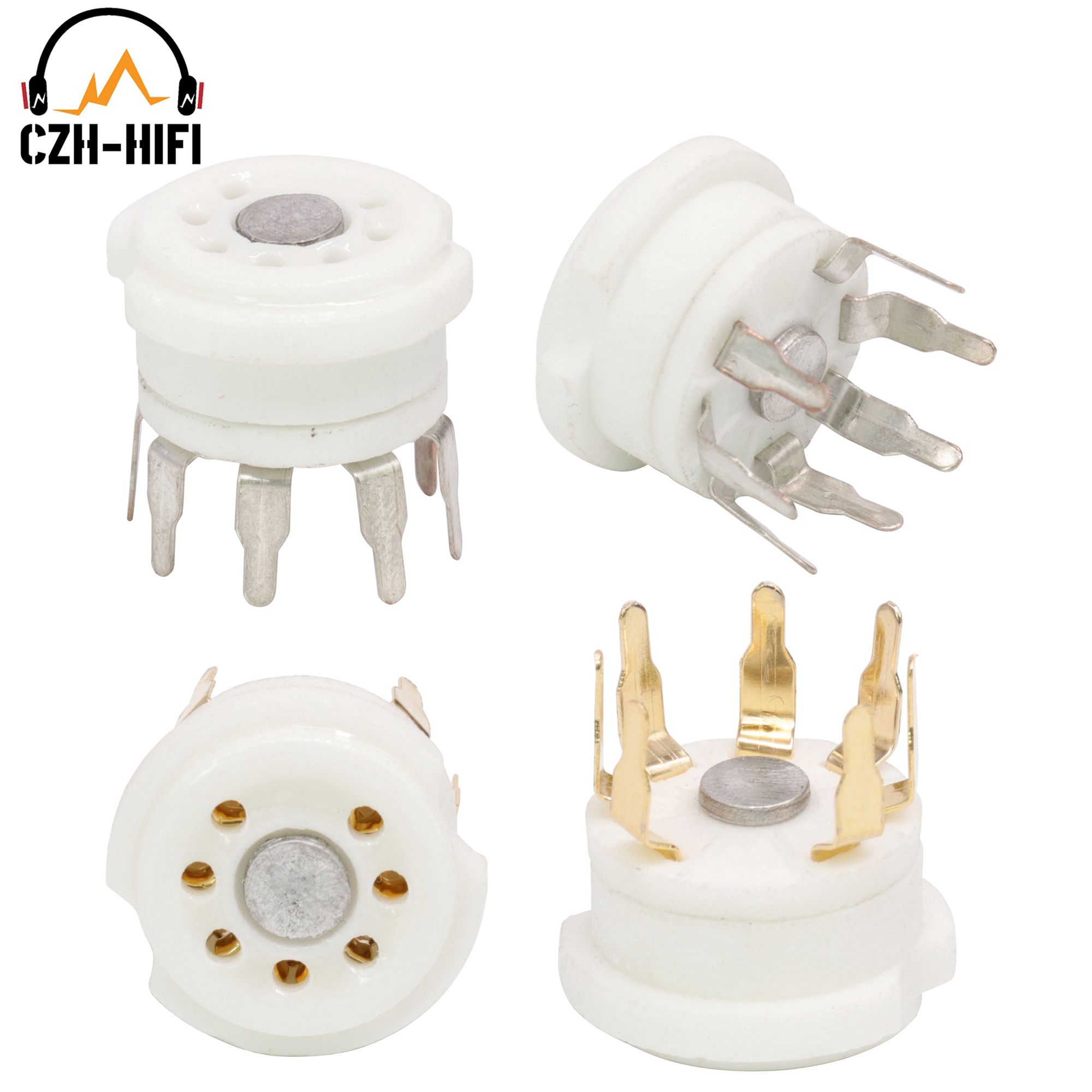 Diy Electronics Youtube - 10pcs 7pin B7G Ceramic Tube Socket