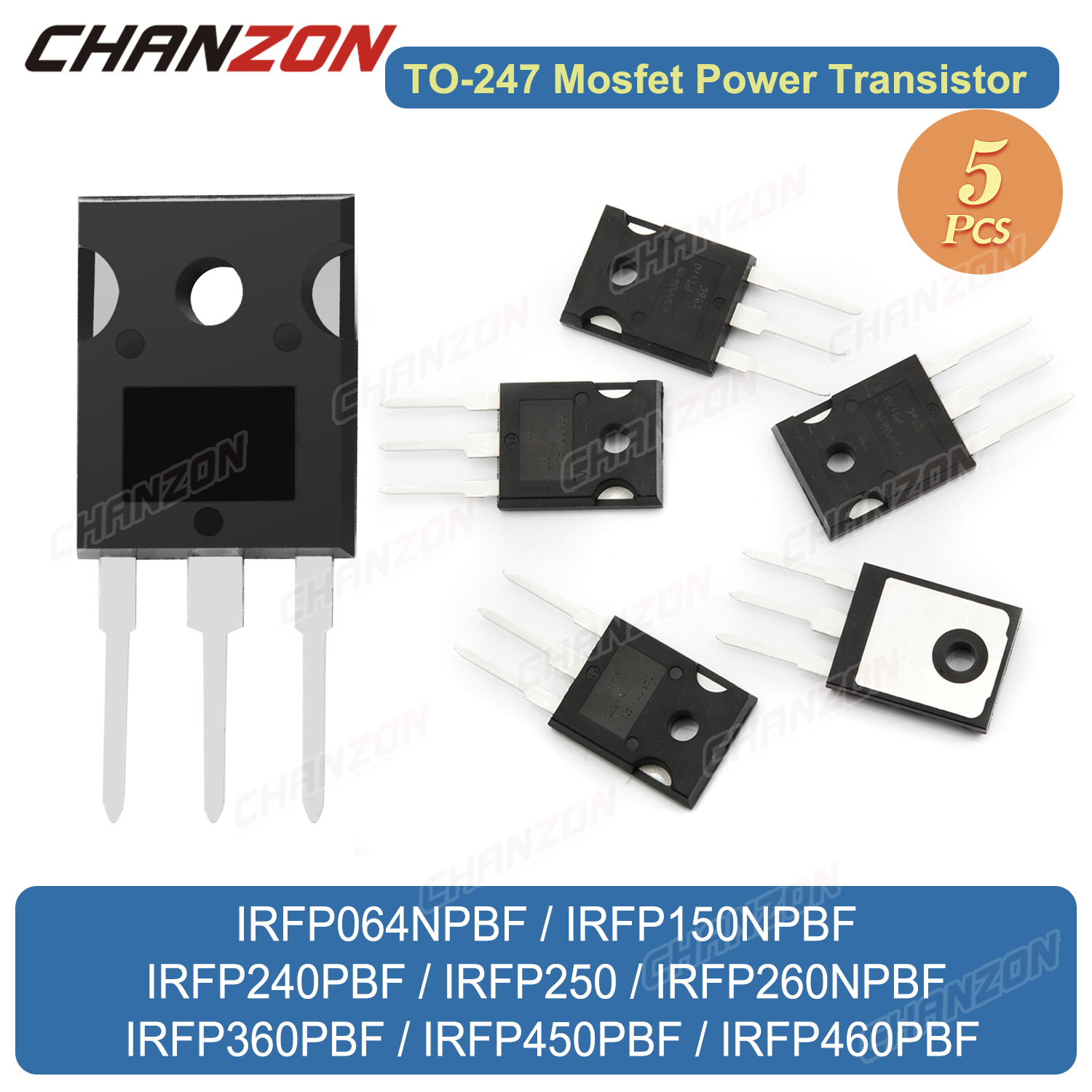 Diy Electronics Youtube - 5Pcs Original TO-247 High Power Mosfet