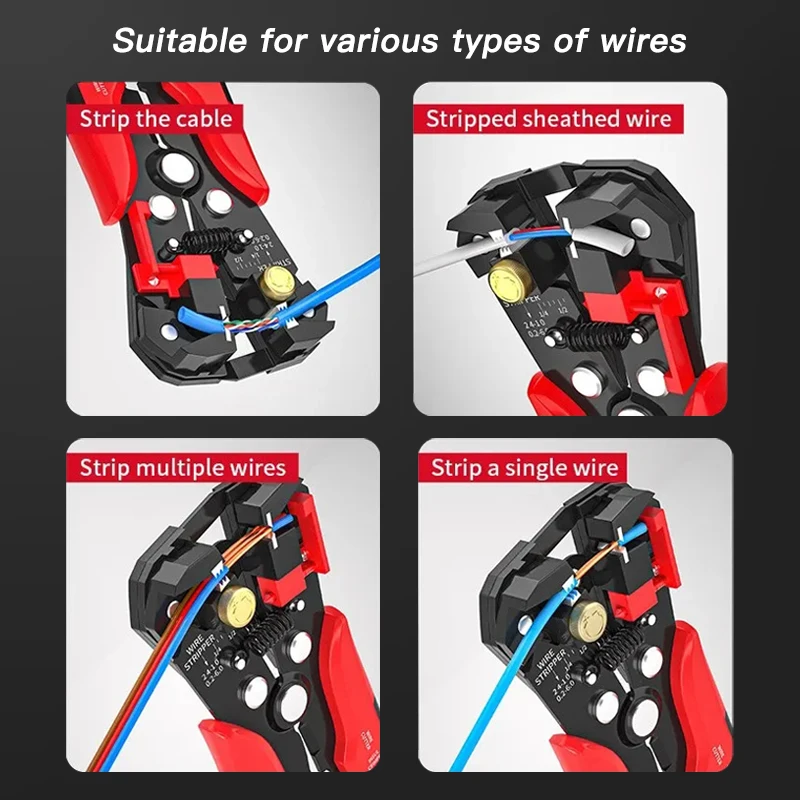Crimper Cable Cutter Professio - Wire Stripper Cutter avaliação e preço