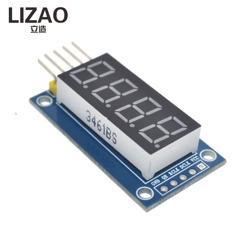 LIZAO 4 Bits Digital Tube LED  - Diy Electronics Youtube avaliação e preço