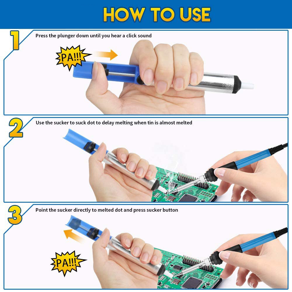 STONEGO Desoldering Pump Solde - Desoldering Pump Solder avaliação e preço