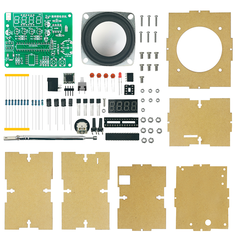 Digital Tube Display Radio DIY - Diy Electronics Youtube avaliação e preço