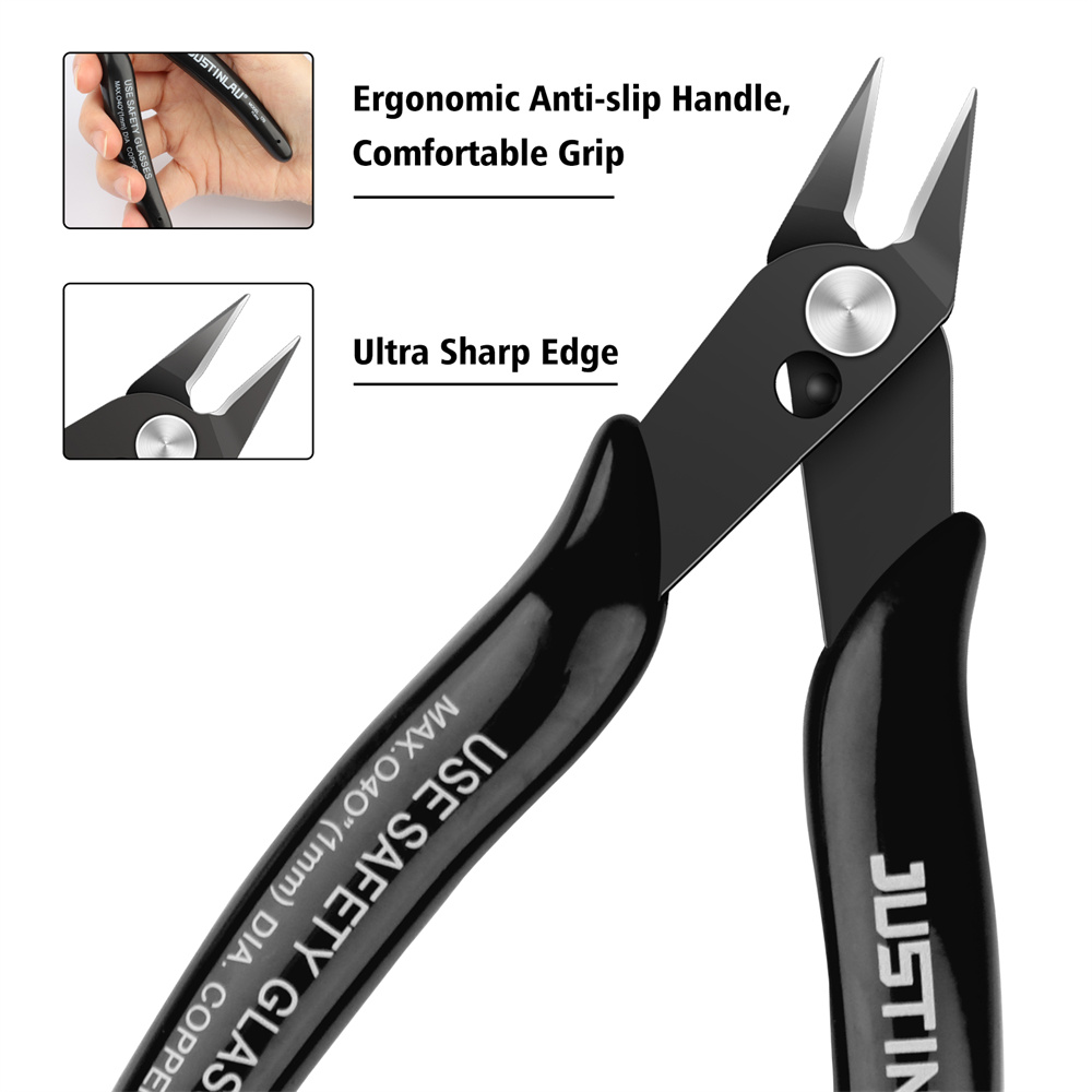 Mini Pointed Nose Pliers Model - Wire Stripper Cutter avaliação e preço