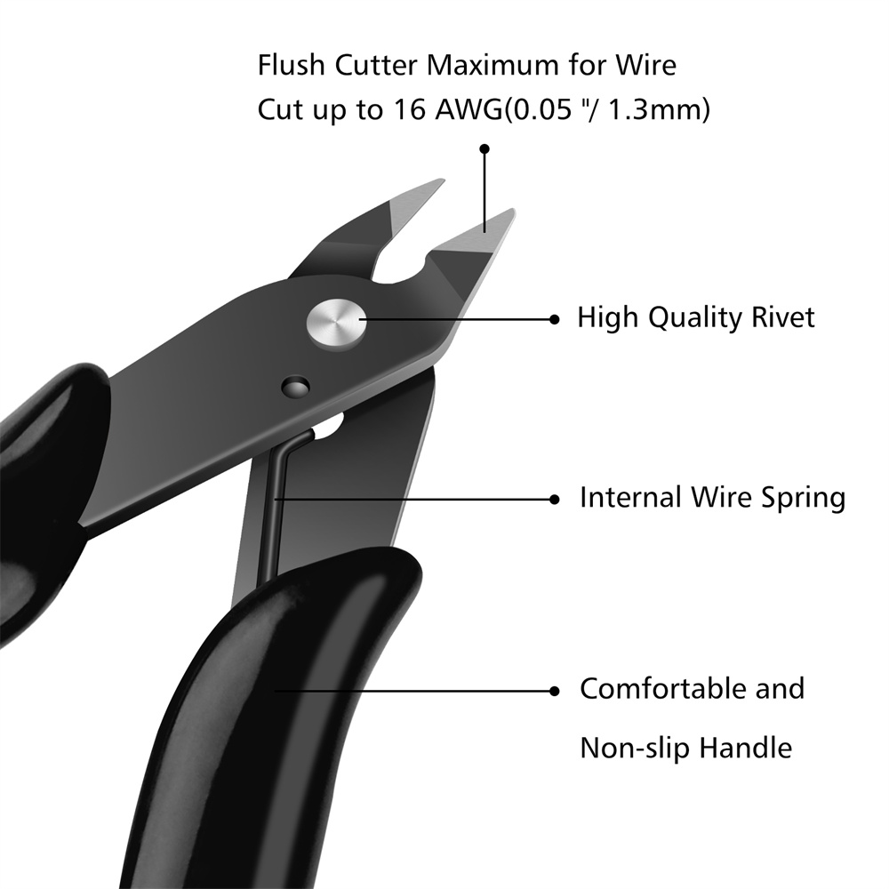 Mini Pointed Nose Pliers Model - Wire Stripper Cutter avaliação e preço