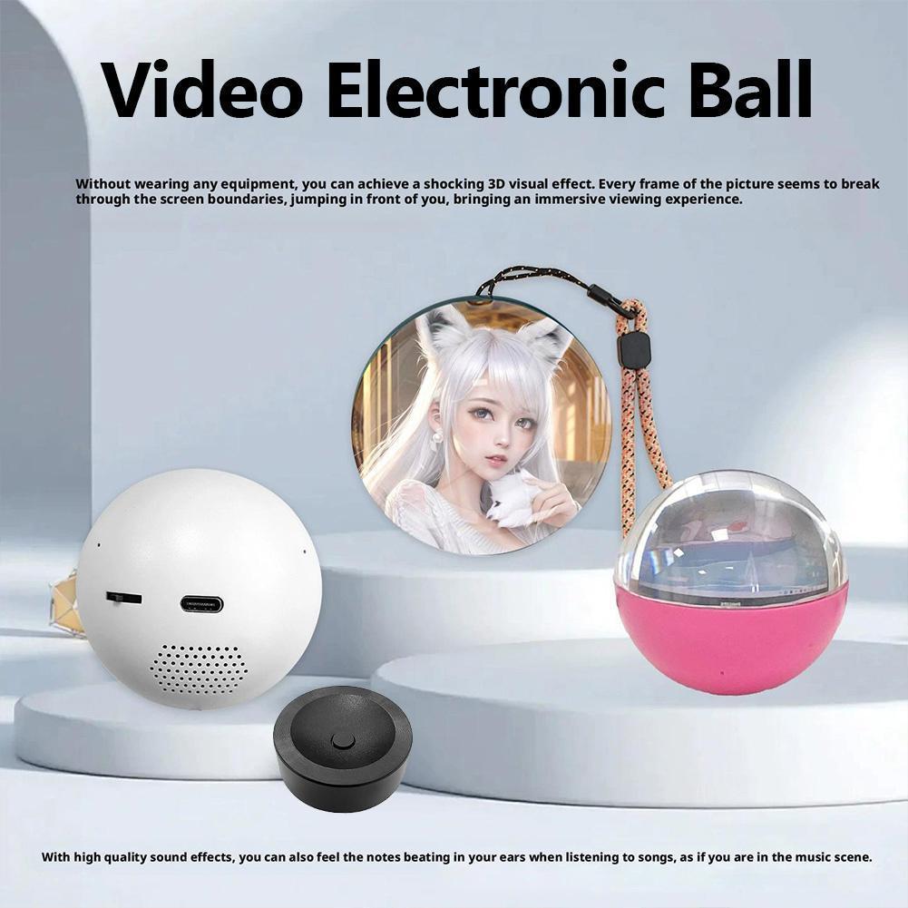 3D Magic Crystal Ball Video Pl - Diy Electronics Videos avaliação e preço