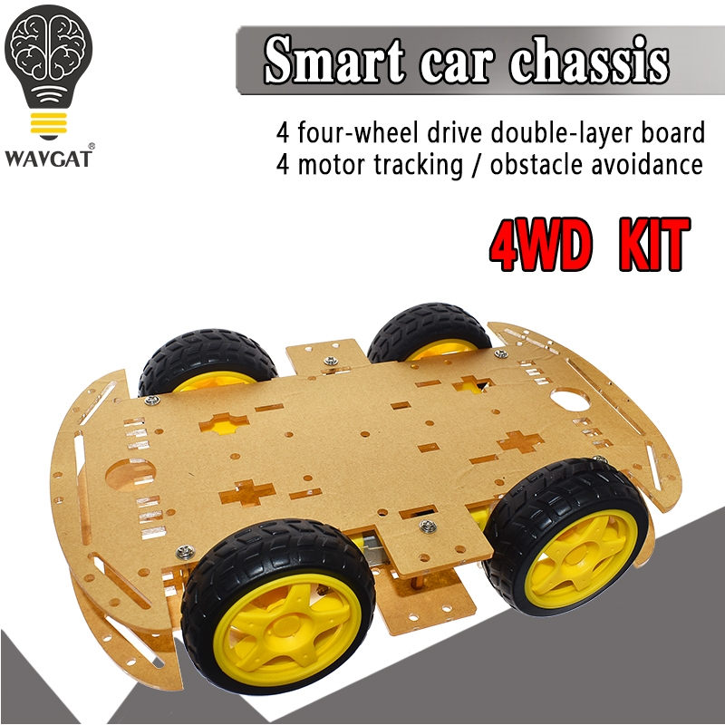 For Arduino UNO R3 Robot 4WD C - Diy Electronics India avaliação e preço