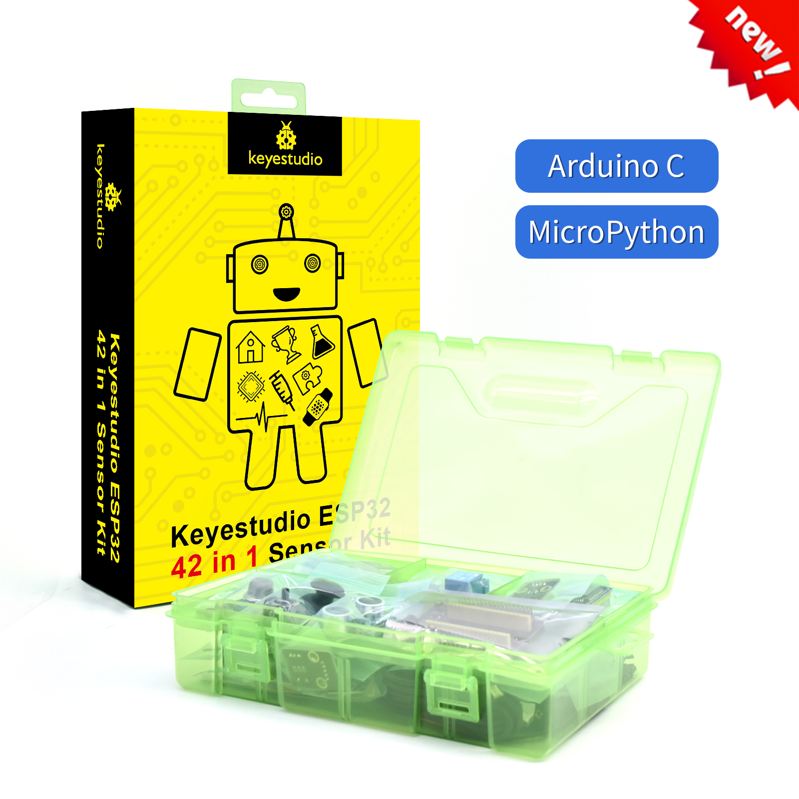 Kidsbits 42 in1 ESP32 Sensor M - Diy Electronics Kits For Adults avaliação e preço