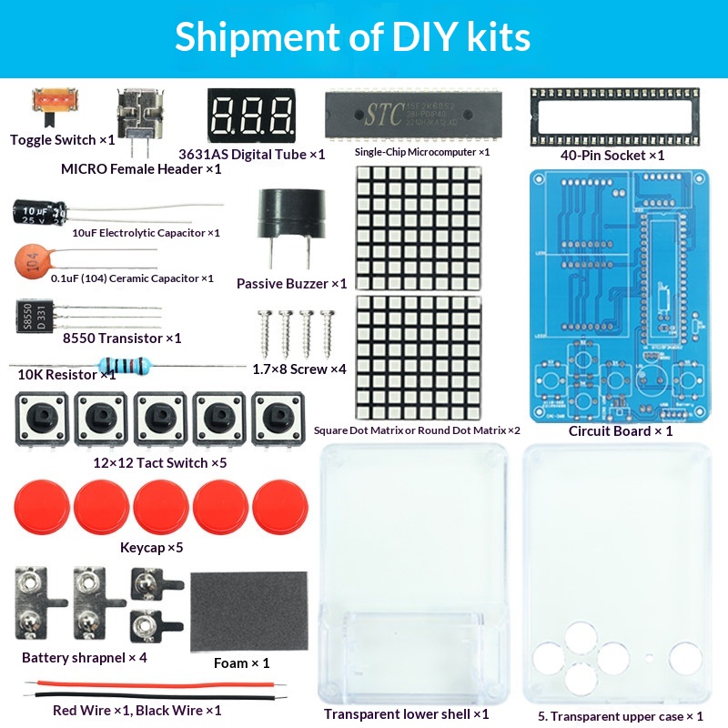 Pixel Game Machine Production  - Diy Electronics India avaliação e preço