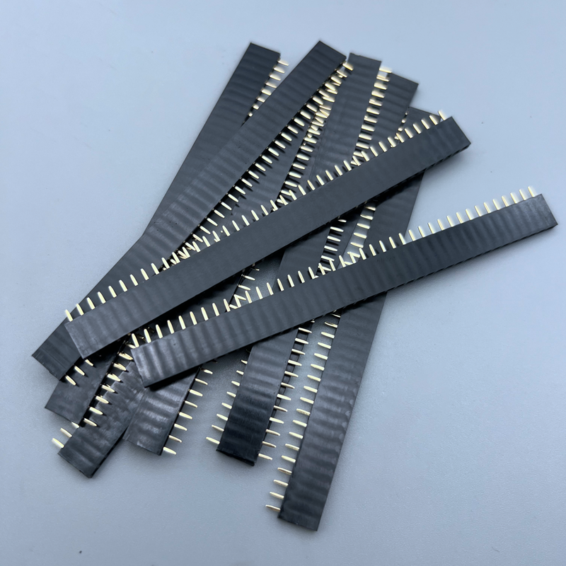 10Pcs 2.54mm 40 Pin 1x40 Singl - Male Female Header Pin avaliação e preço