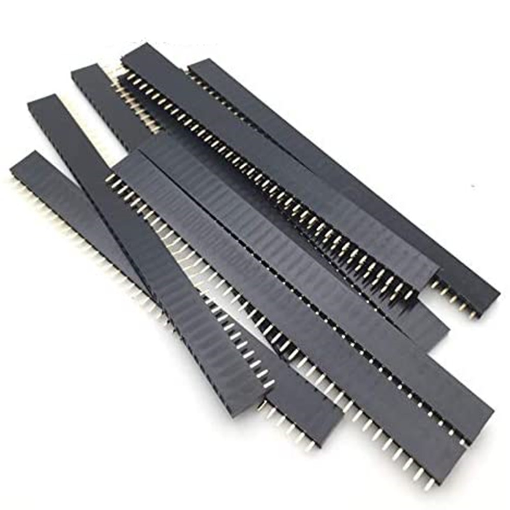 20 Pcs 10 Pairs 40 Pin 1x40 Si - Male Female Header Pin avaliação e preço