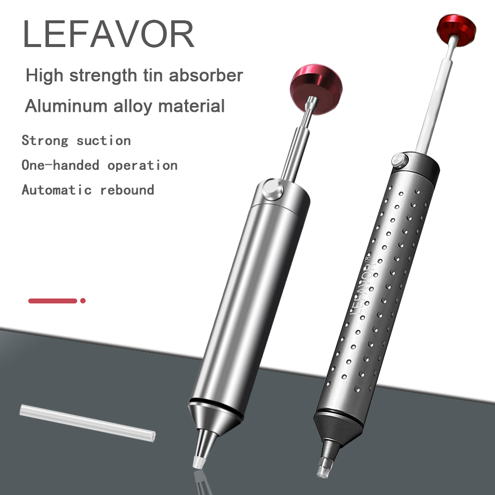 LEFAVOR Aluminum Powerful Deso - Desoldering Pump Solder avaliação e preço