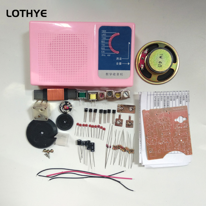 AM Radio Assembly Making Kit S - Diy Electronics Youtube avaliação e preço