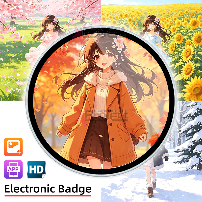 Anime Electronic Badge Anime M - Diy Electronics Videos avaliação e preço
