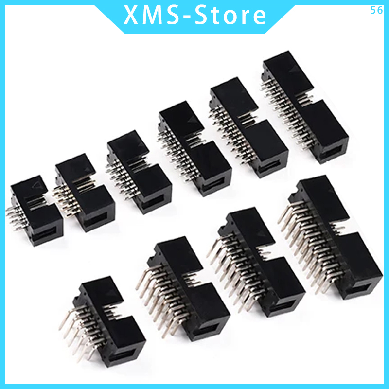 10pcs dip 6P 10P 20P 26P 34P 4 - Male Female Header Pin avaliação e preço