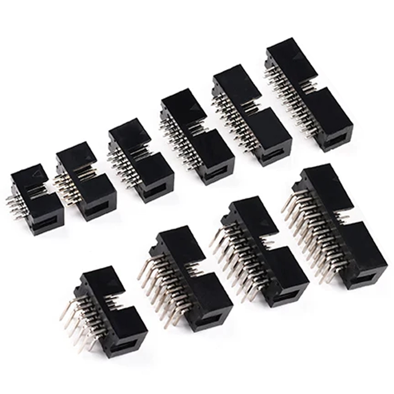 10pcs dip 6P 10P 20P 26P 34P 4 - Male Female Header Pin avaliação e preço