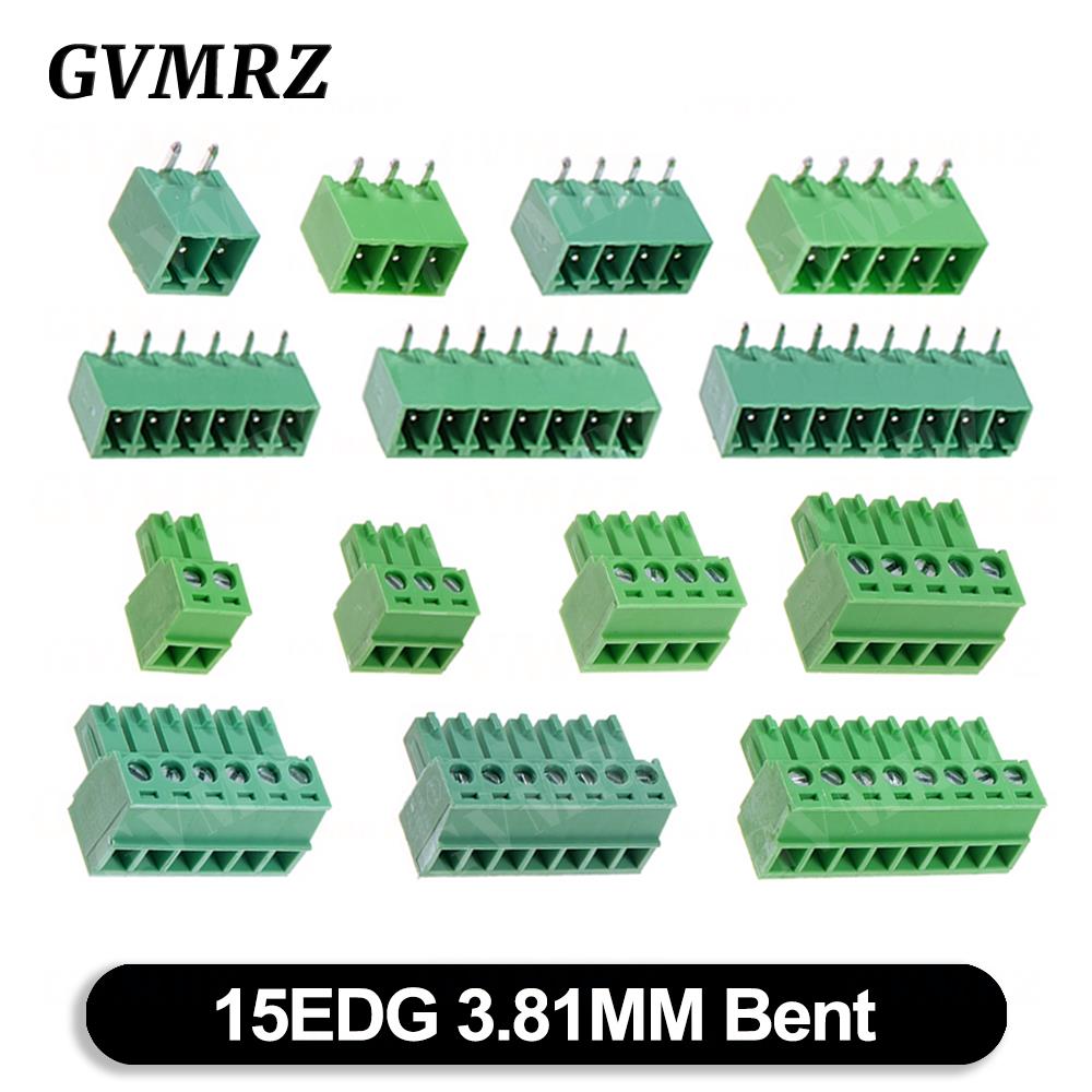 5Set/lot 15EDG 3.81mm PCB Seal - Male Female Header Pin avaliação e preço
