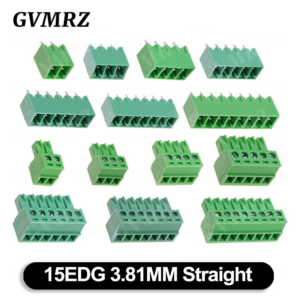 5Set/lot 15EDG 3.81mm PCB Seal - Male Female Header Pin avaliação e preço