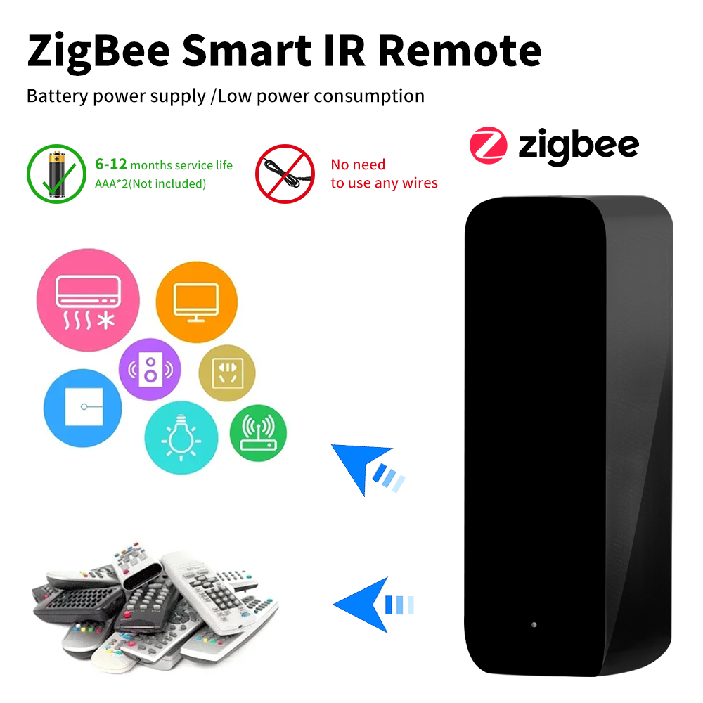 Tuya ZigBee Smart IR Remote Co - Ir Infrared Receiver avaliação e preço