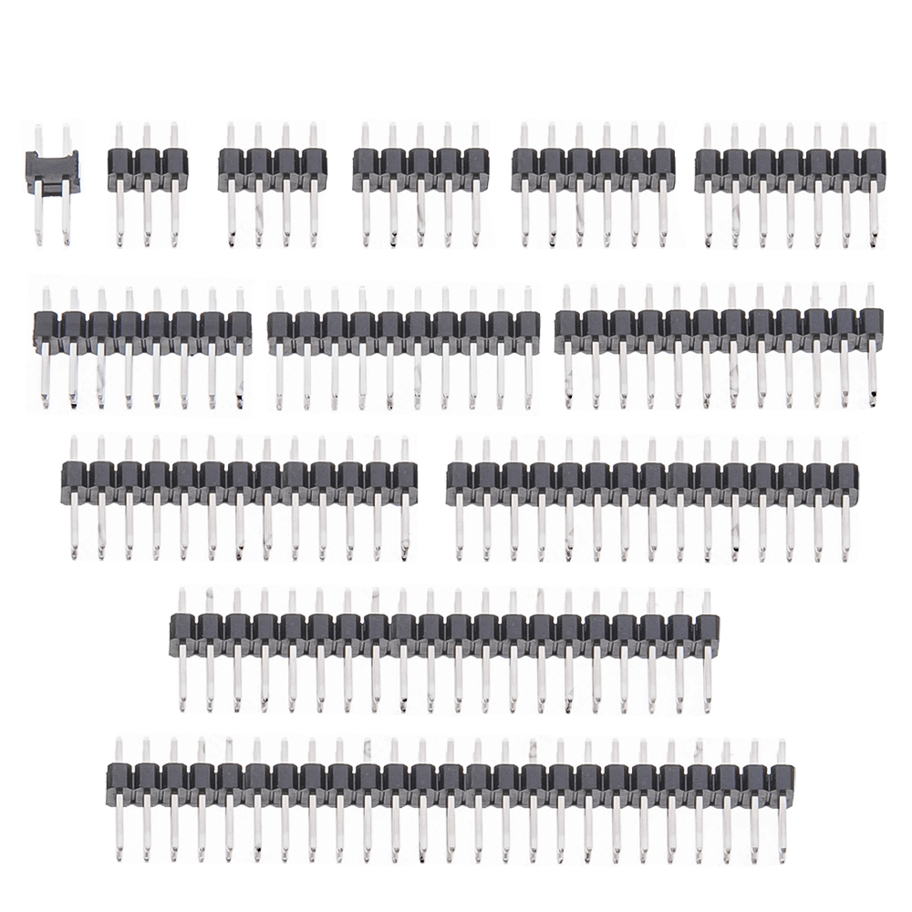 10PCS 2.54MM 2 * 2/3/4/6/8/10/ - Male Female Header Pin avaliação e preço