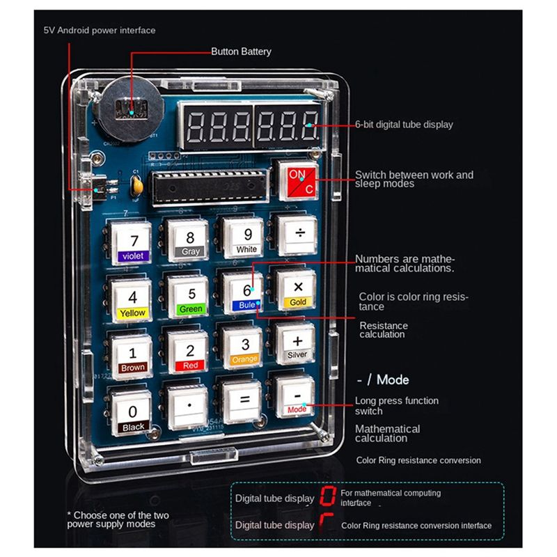 【HOT A69Z!】Calculator DIY Kit  - Homemade Diy Electronics avaliação e preço