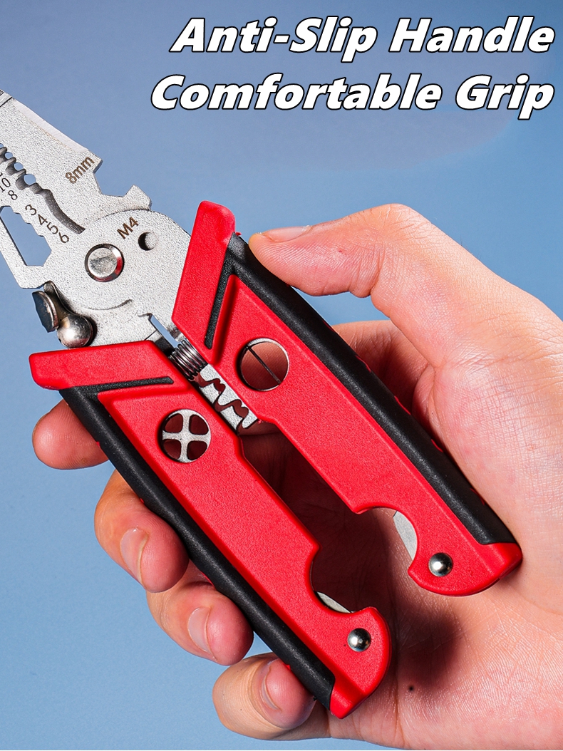 18 in 1 Electrician Pliers Mul - Wire Stripper Cutter avaliação e preço