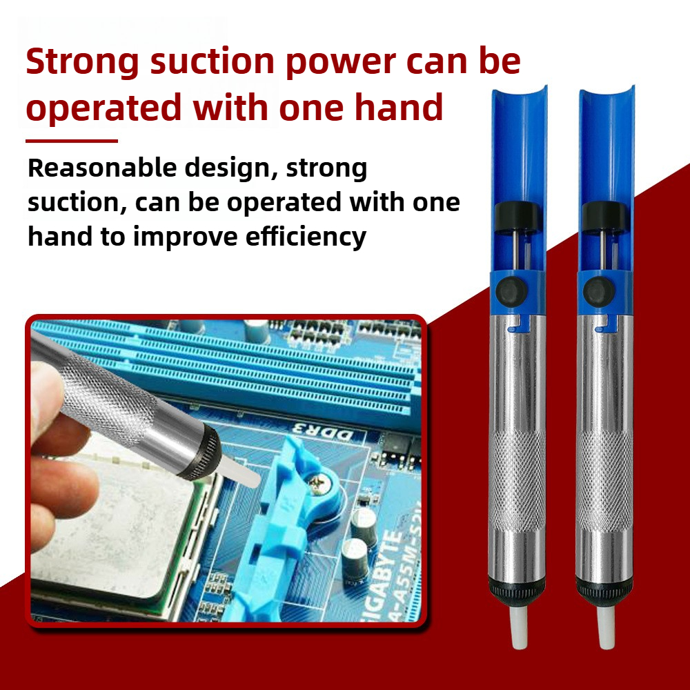 Soldering Sucker Pen Aluminum  - Desoldering Pump Solder avaliação e preço