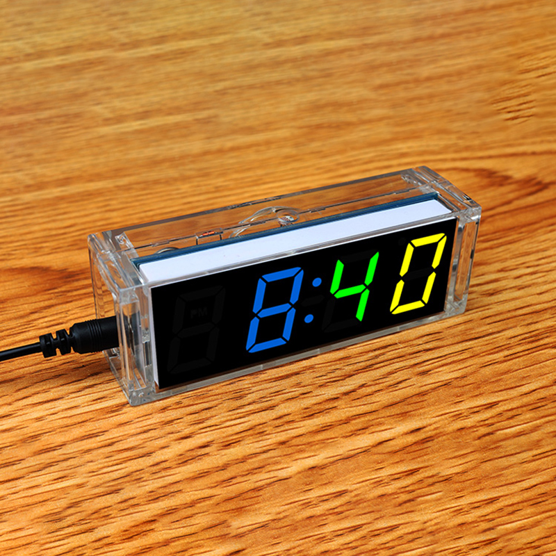 Digital Tube DIY Clock Kit Tem - Diy Electronics Youtube avaliação e preço