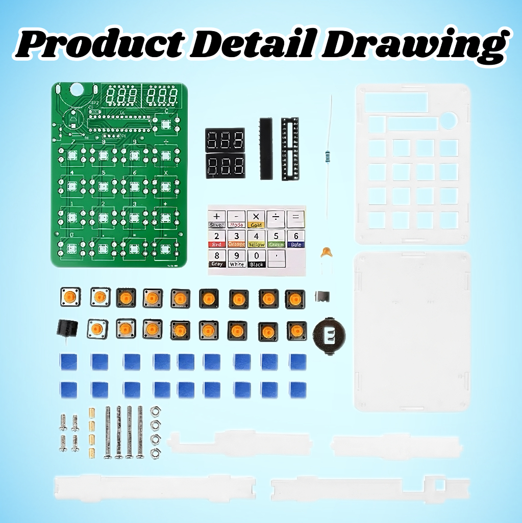 DIY Calculator Electronic Prod - Diy Electronics Youtube avaliação e preço