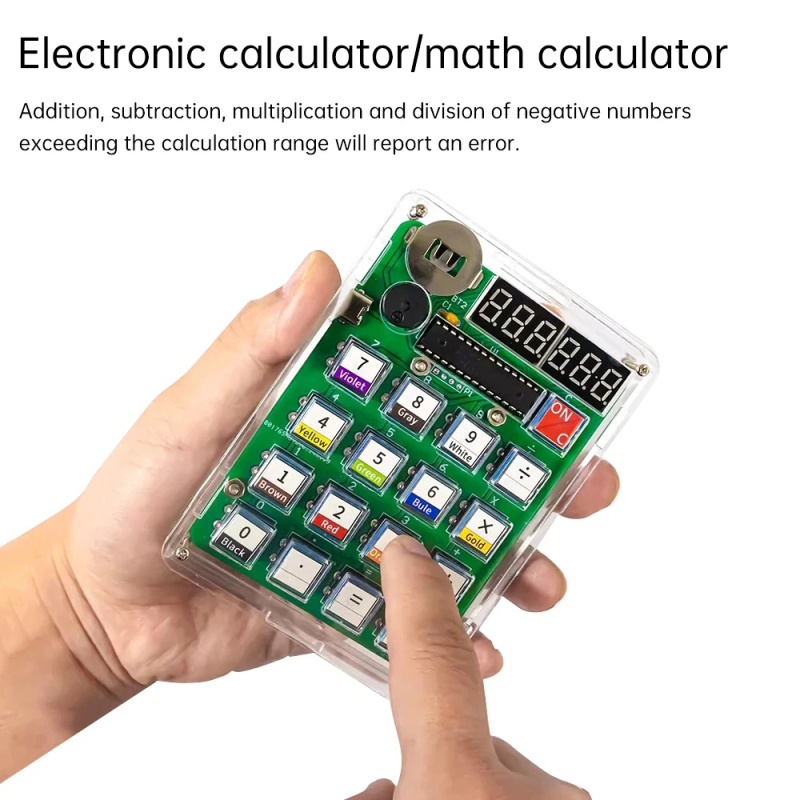 DIY Calculator Electronic Prod - Diy Electronics Youtube avaliação e preço