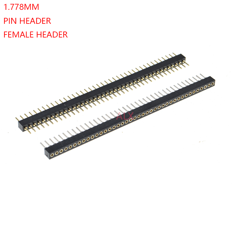1X40 PIN Single Row MALE FEMAL - Male Female Header Pin avaliação e preço