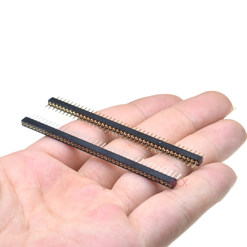1X40 PIN Single Row MALE FEMAL - Male Female Header Pin avaliação e preço