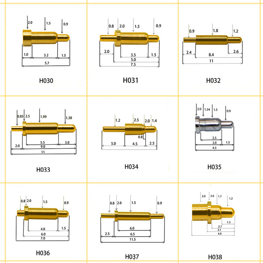 1Pcs High Current Spring Loade - Male Female Header Pin avaliação e preço