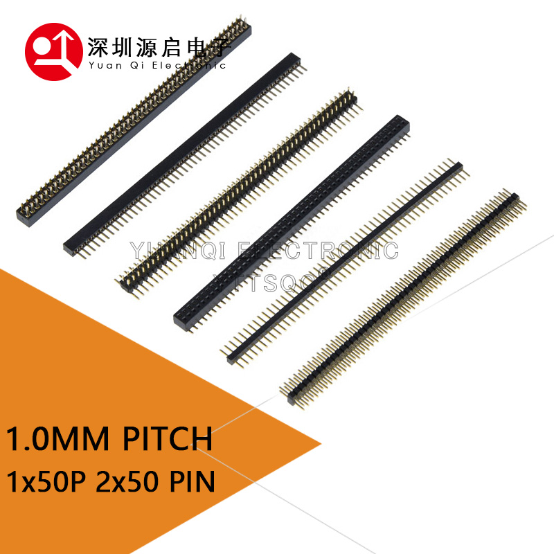 1.0mm Pin Header Connector Sin - Male Female Header Pin avaliação e preço
