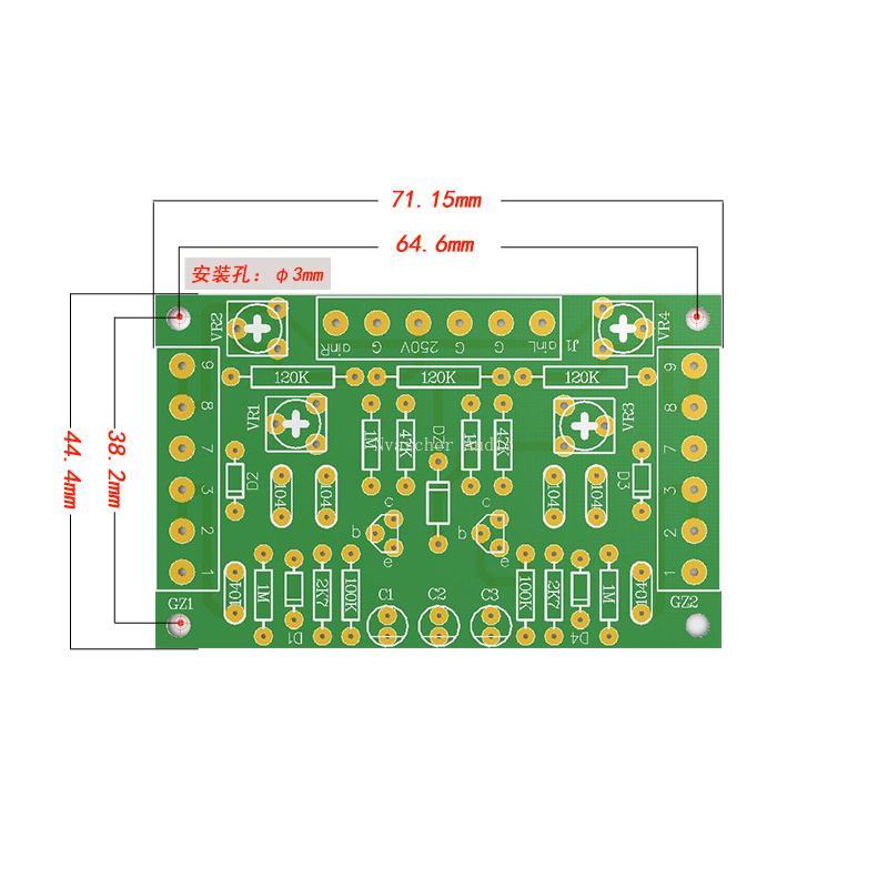 6E2 Cat Eye Electronic Tube Dr - Diy Electronics Youtube Channel avaliação e preço