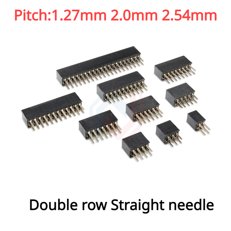 10Pcs 1.27mm 2.0mm 2.54mm Pitc - Male Female Header Pin avaliação e preço