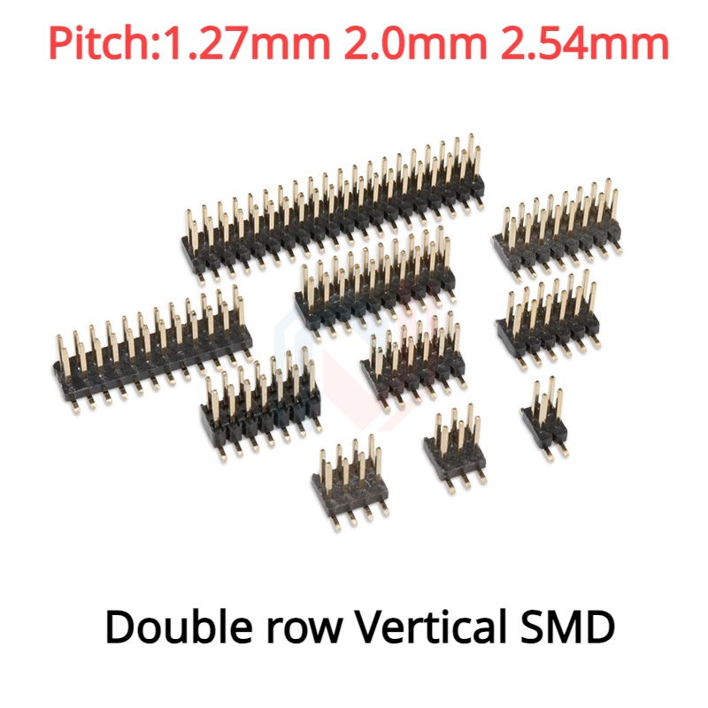 10Pcs 1.27mm 2.0mm 2.54mm Pitc - Male Female Header Pin avaliação e preço