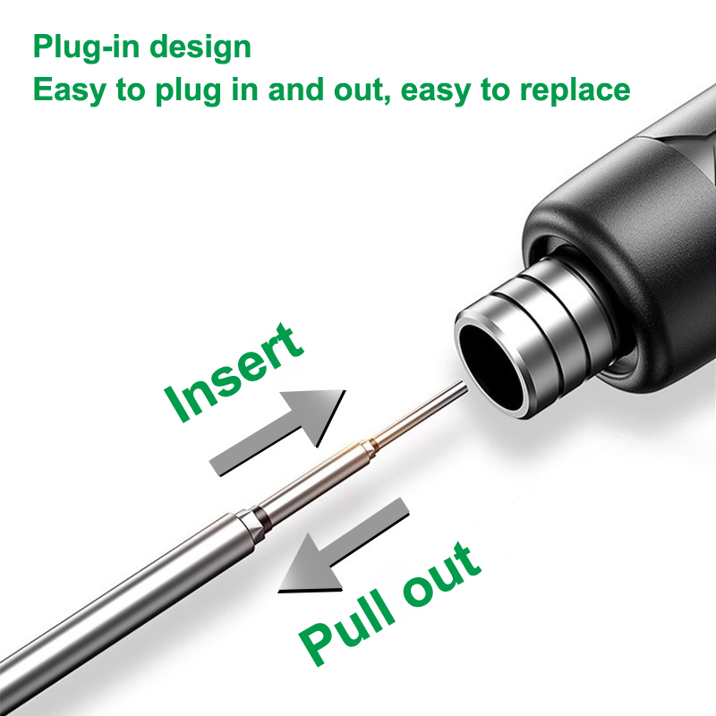 3Pcs USB Soldering Iron Tip wi - Diy Electronics Repair avaliação e preço