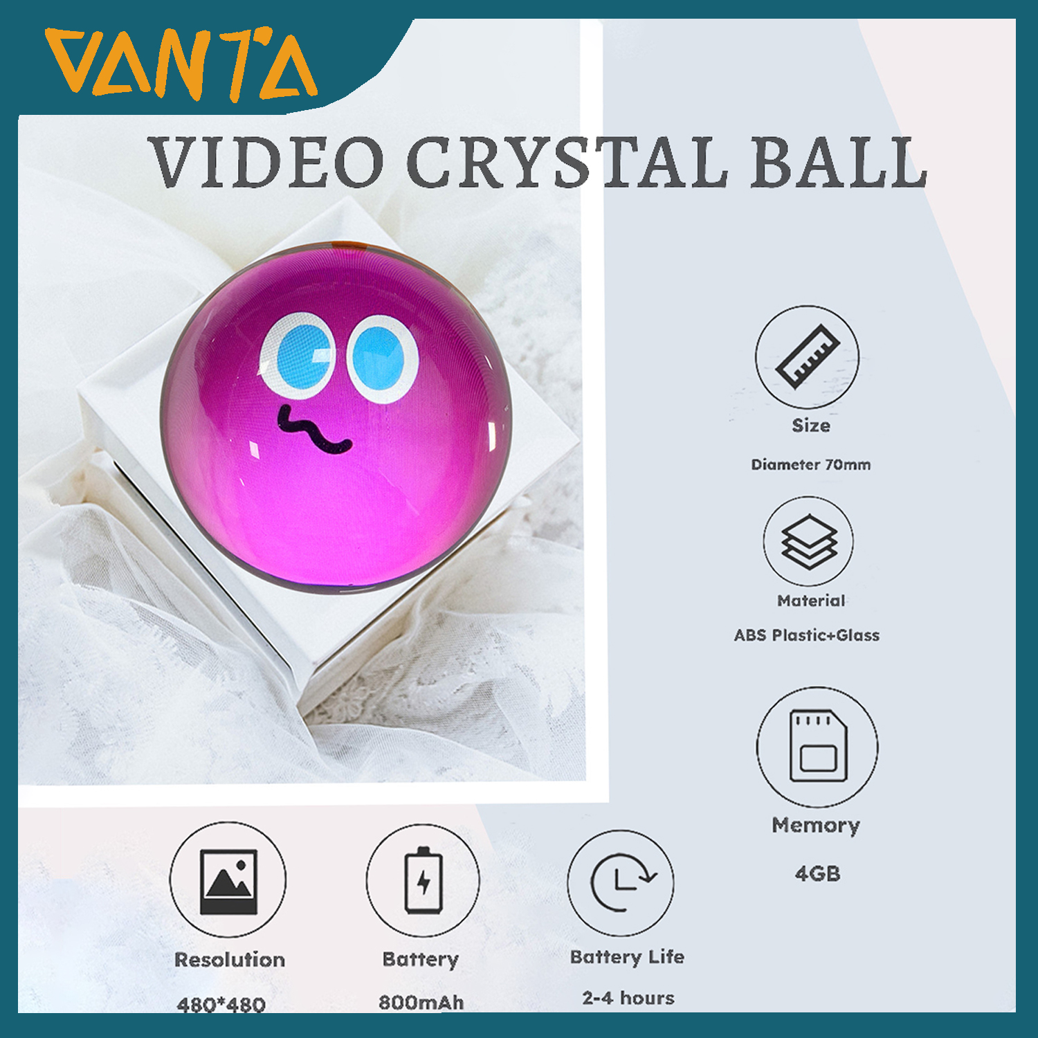 Magic 3D Crystal Ball Electron - Diy Electronics Videos avaliação e preço