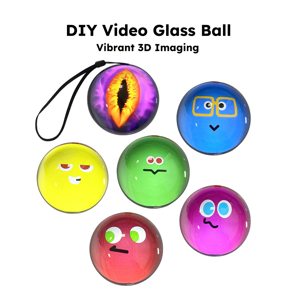 Magic 3D Crystal Ball Electron - Diy Electronics Videos avaliação e preço