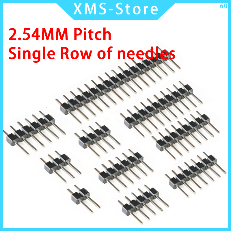 2.54mm Single Row Male PCB Boa - Male Female Header Pin avaliação e preço