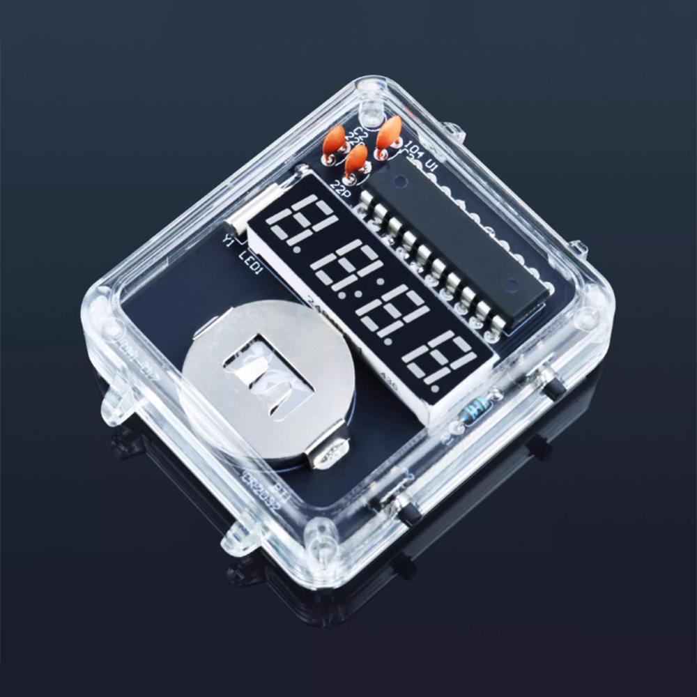 LED DIY Electronic Watch Kit D - Diy Electronics Youtube avaliação e preço