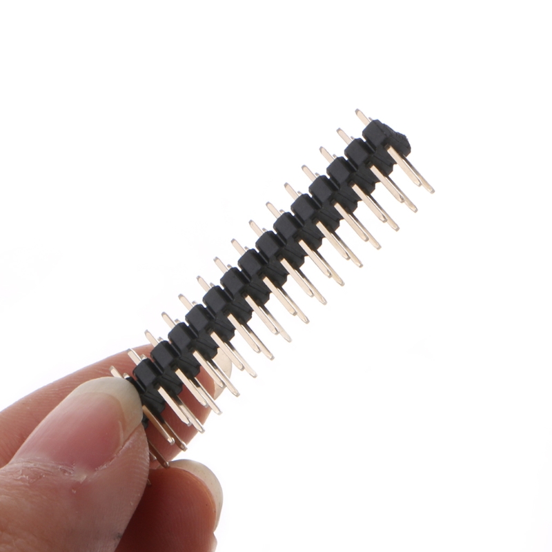 2.54mm 2x20 Pin Break-away Dua - Male Female Header Pin avaliação e preço