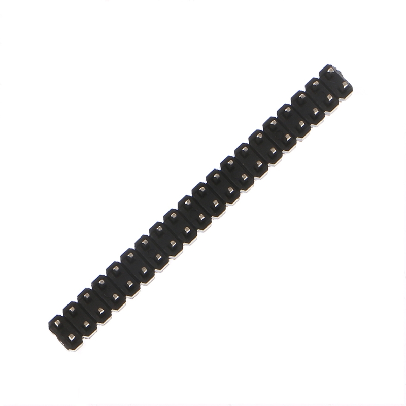 2.54mm 2x20 Pin Break-away Dua - Male Female Header Pin avaliação e preço