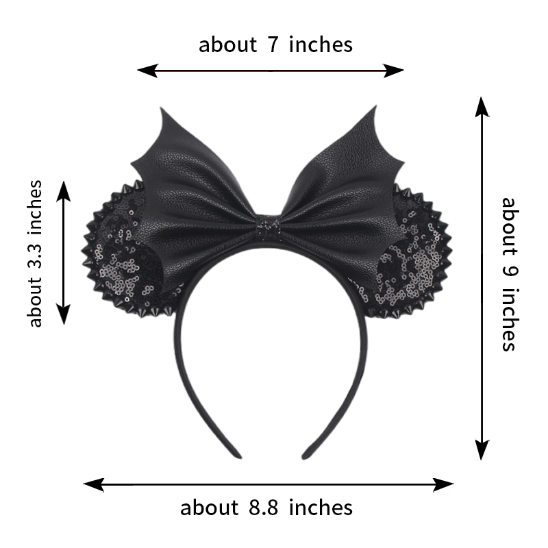 NEW Halloween Mouse Ears Headb - Diy Mouse Electronics avaliação e preço