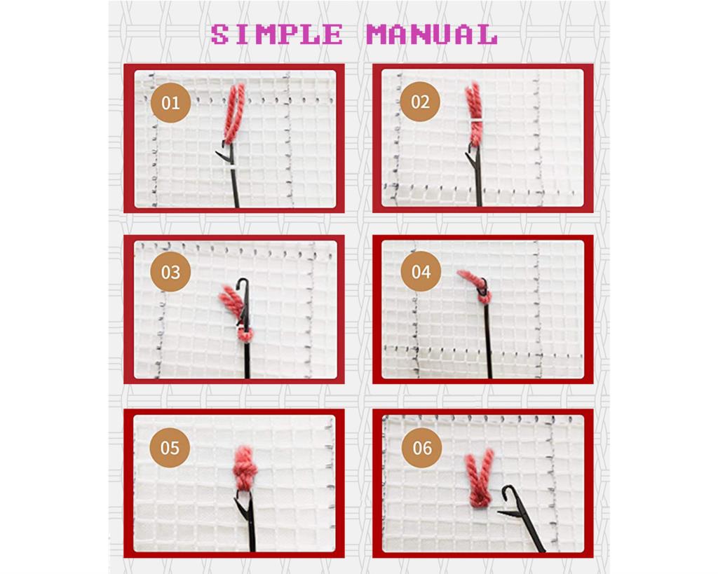 Latch hook rug kits for Adults - Diy Electronics Kits For Adults avaliação e preço