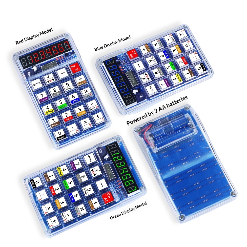 Calculator Production Kit, Ele - Diy Electronics Youtube avaliação e preço