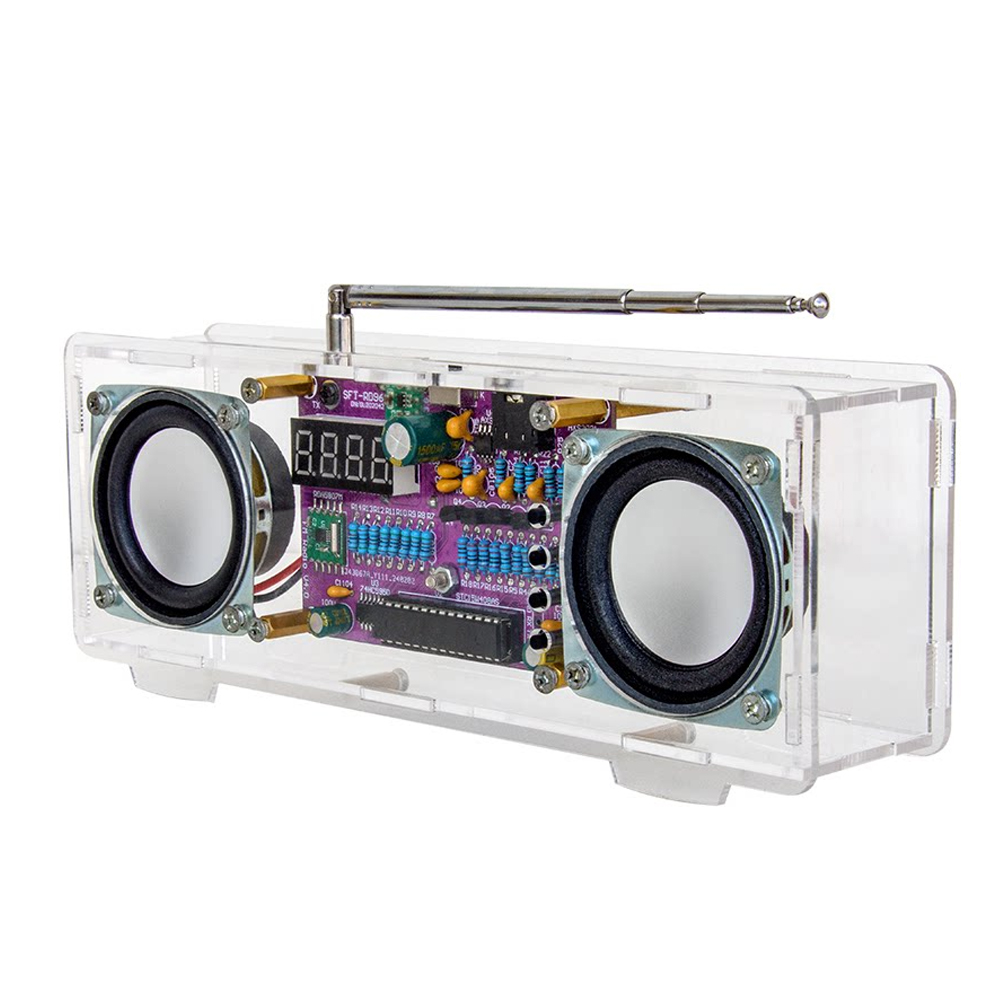 FM Radio Electronic DIY Kit 87 - Diy Electronics Youtube Channel avaliação e preço