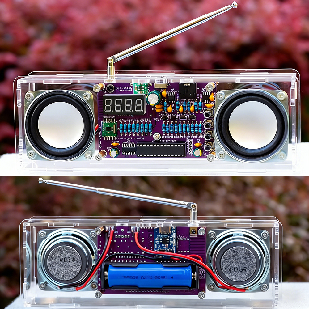 FM Radio Electronic DIY Kit 87 - Diy Electronics Youtube Channel avaliação e preço